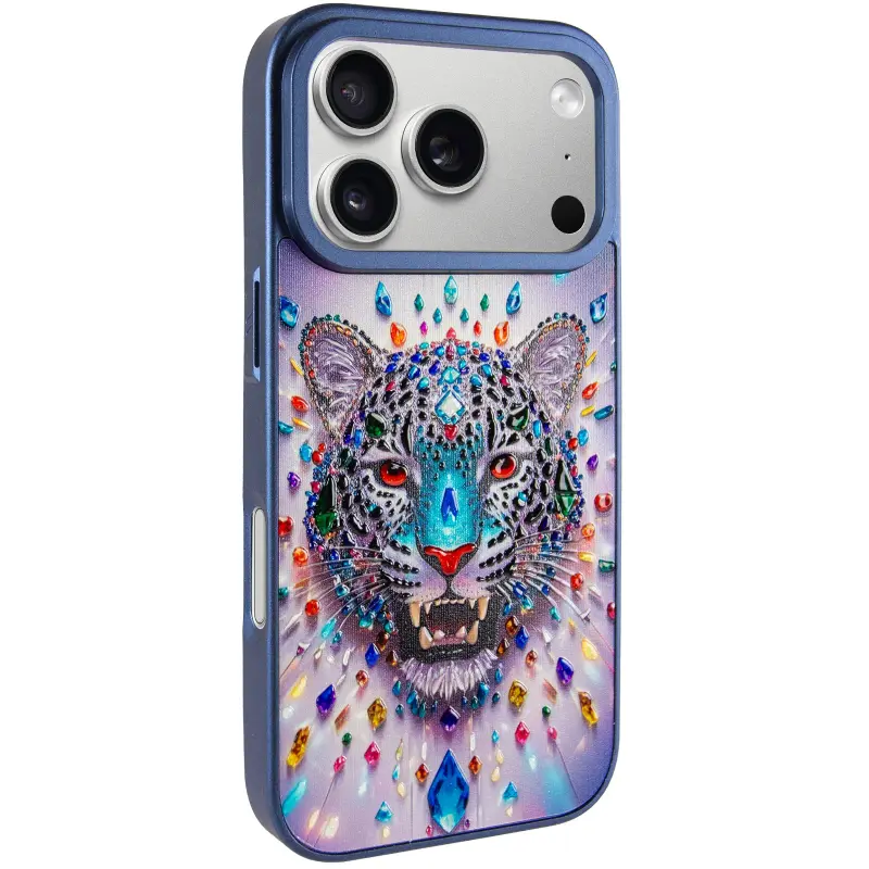 Etui TPU+PC Crystal Hunt with MagSafe do Apple iPhone 17 Pro Max (6.9"), Blue, TPU+PC