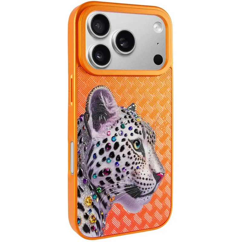 Etui TPU+PC Crystal Hunt with MagSafe do Apple iPhone 17 Pro Max (6.9"), Orange, TPU+PC