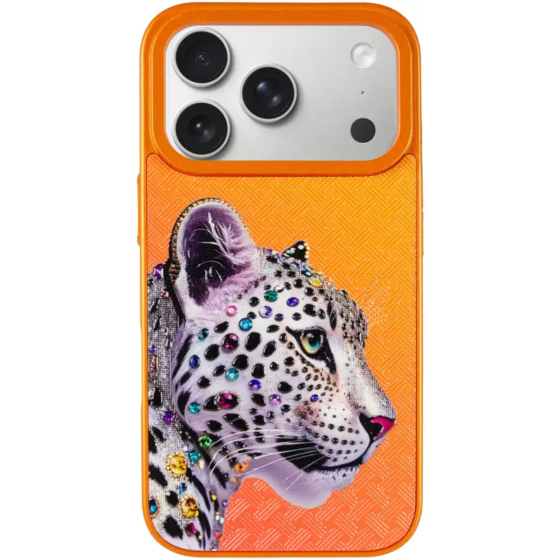 Etui TPU+PC Crystal Hunt with MagSafe do Apple iPhone 17 Pro Max (6.9"), Orange 1, TPU+PC