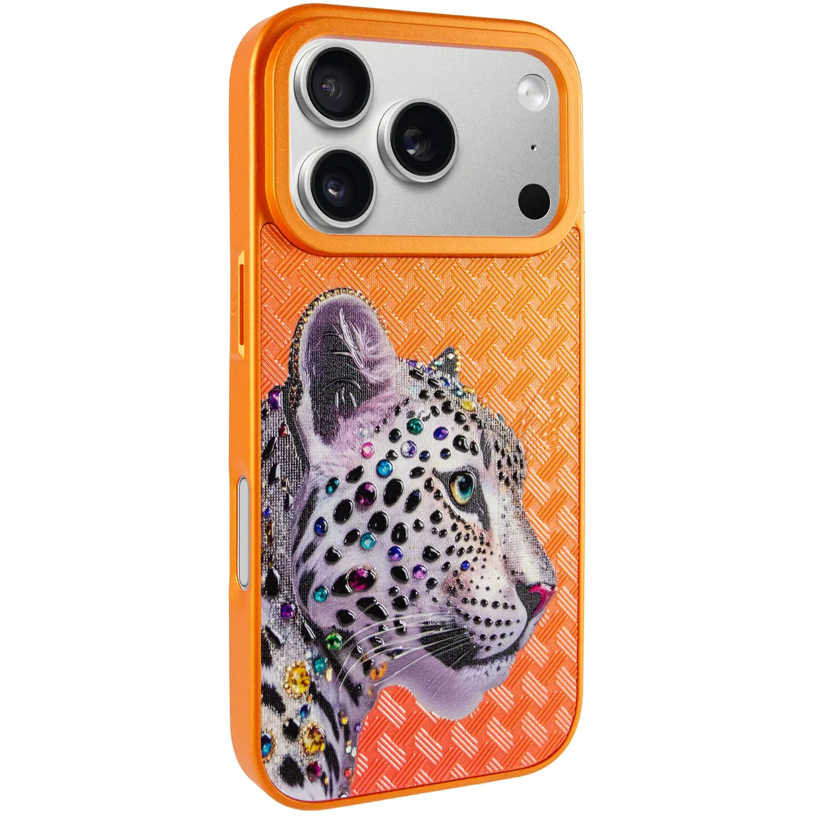 Etui TPU+PC Crystal Hunt with MagSafe do Apple iPhone 17 Pro Max (6.9"), Orange, TPU+PC