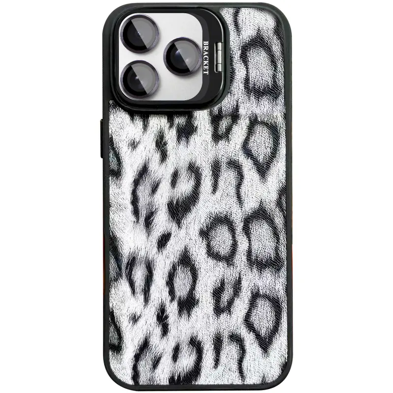 Etui TPU+PC Wild Leopard with MagSafe and Lens do Apple iPhone 16 Pro (6.3"), Black 3, TPU+PC