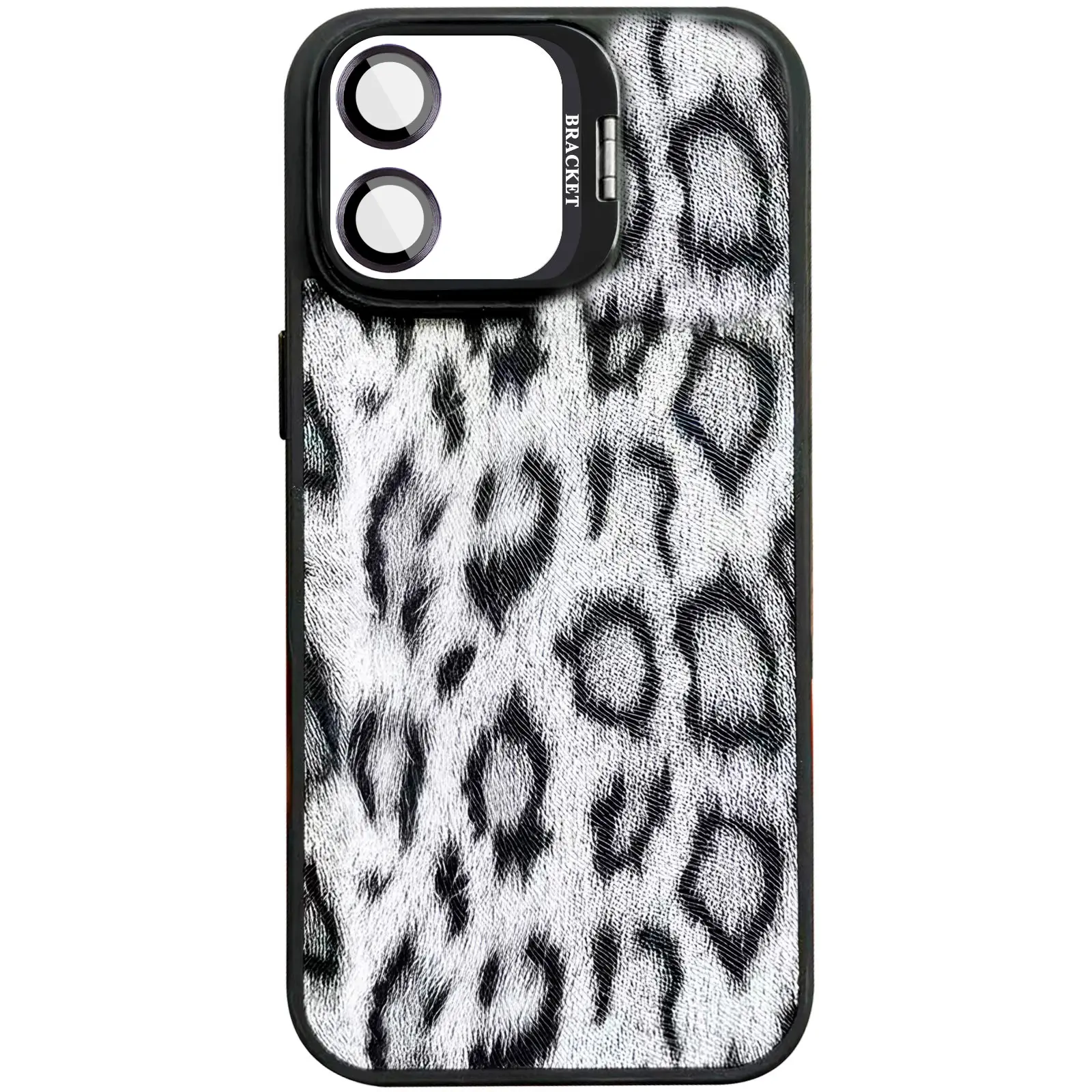 Etui TPU+PC Wild Leopard with MagSafe and Lens do Apple iPhone 17 (6.3"), Black, TPU+PC