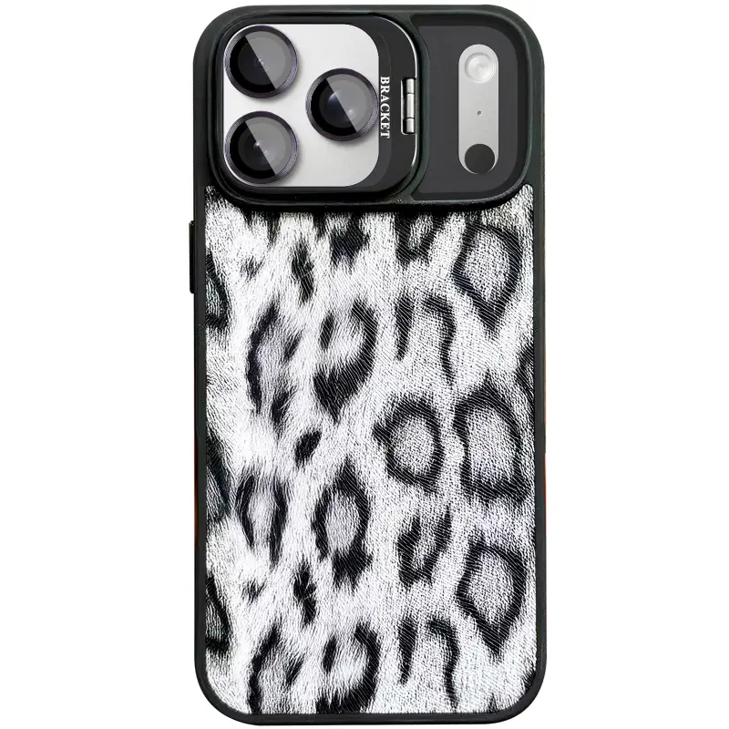 Etui TPU+PC Wild Leopard with MagSafe and Lens do Apple iPhone 17 Pro (6.3"), Black 3, TPU+PC