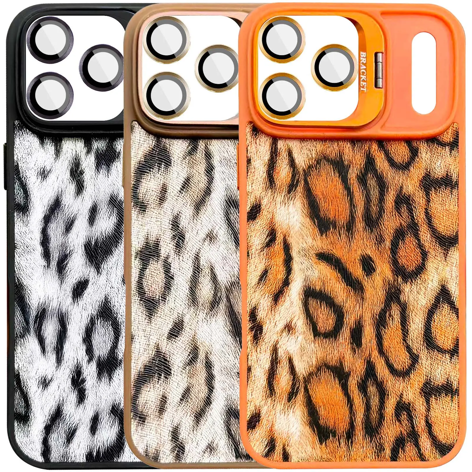 Etui TPU+PC Wild Leopard with MagSafe and Lens do Apple iPhone 17 Pro Max (6.9"), TPU+PC