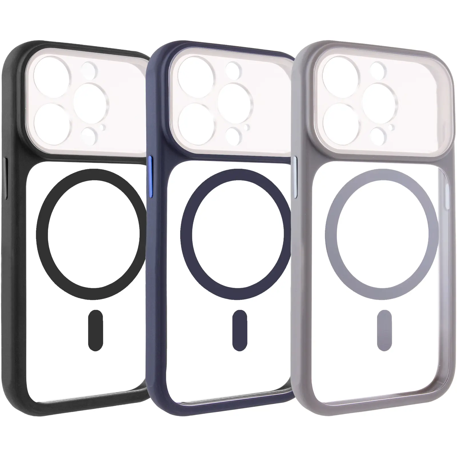 Etui TPU+PC GETMAN Moon Clear with MagSafe do Apple iPhone 14 Pro (6.1"), TPU+PC