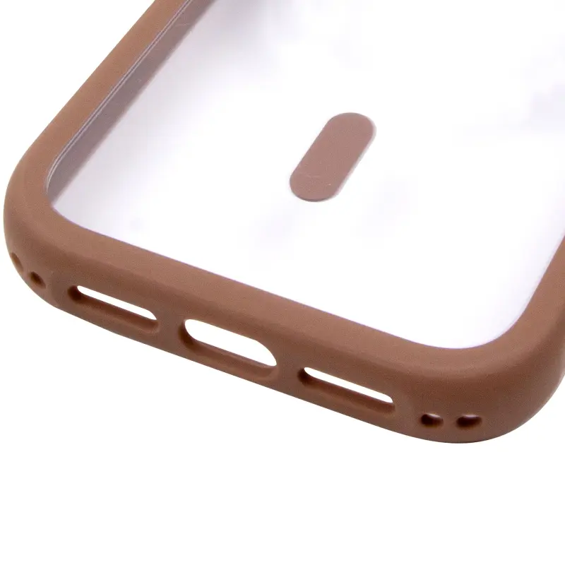 Etui TPU+PC GETMAN Moon Clear with MagSafe do Apple iPhone 14 Pro (6.1"), Brown 4, TPU+PC