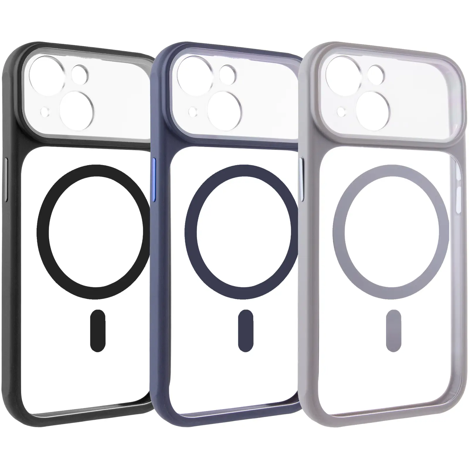 Etui TPU+PC GETMAN Moon Clear with MagSafe do Apple iPhone 14 (6.1"), TPU+PC