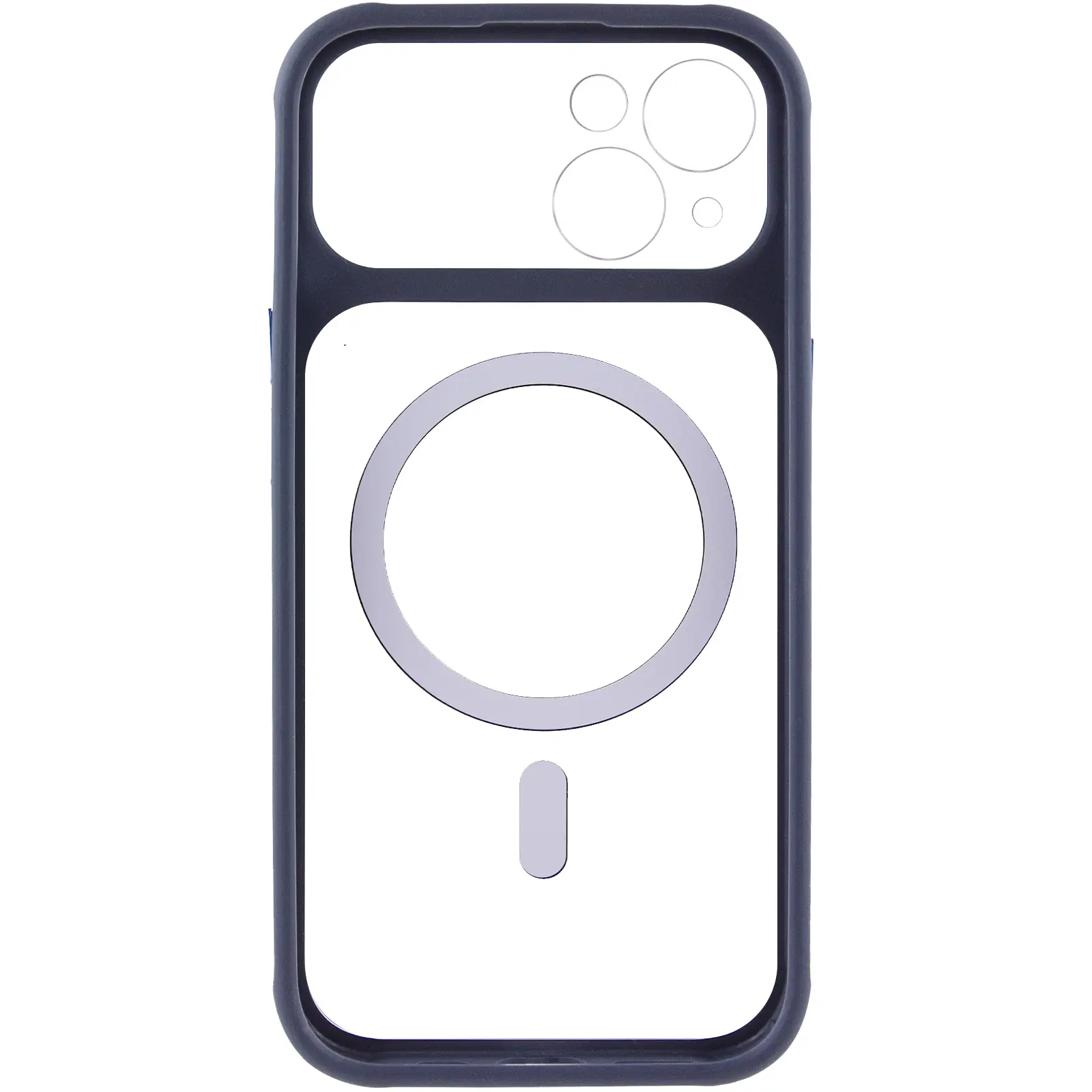 Etui TPU+PC GETMAN Moon Clear with MagSafe do Apple iPhone 14 (6.1"), Blue 2, TPU+PC