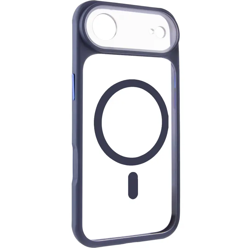 Etui TPU+PC GETMAN Moon Clear with MagSafe do Apple iPhone 17 Air (6.5"), Blue, TPU+PC