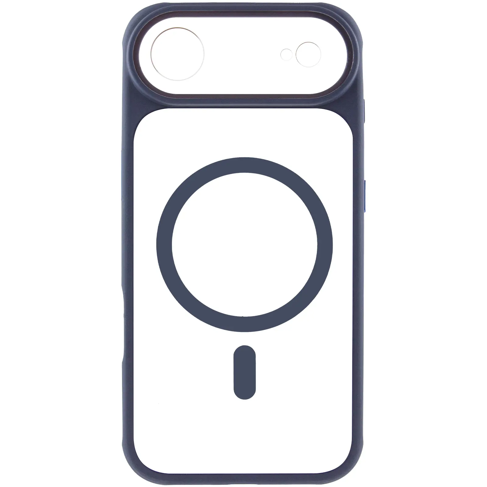 Etui TPU+PC GETMAN Moon Clear with MagSafe do Apple iPhone 17 Air (6.5"), Blue 1, TPU+PC