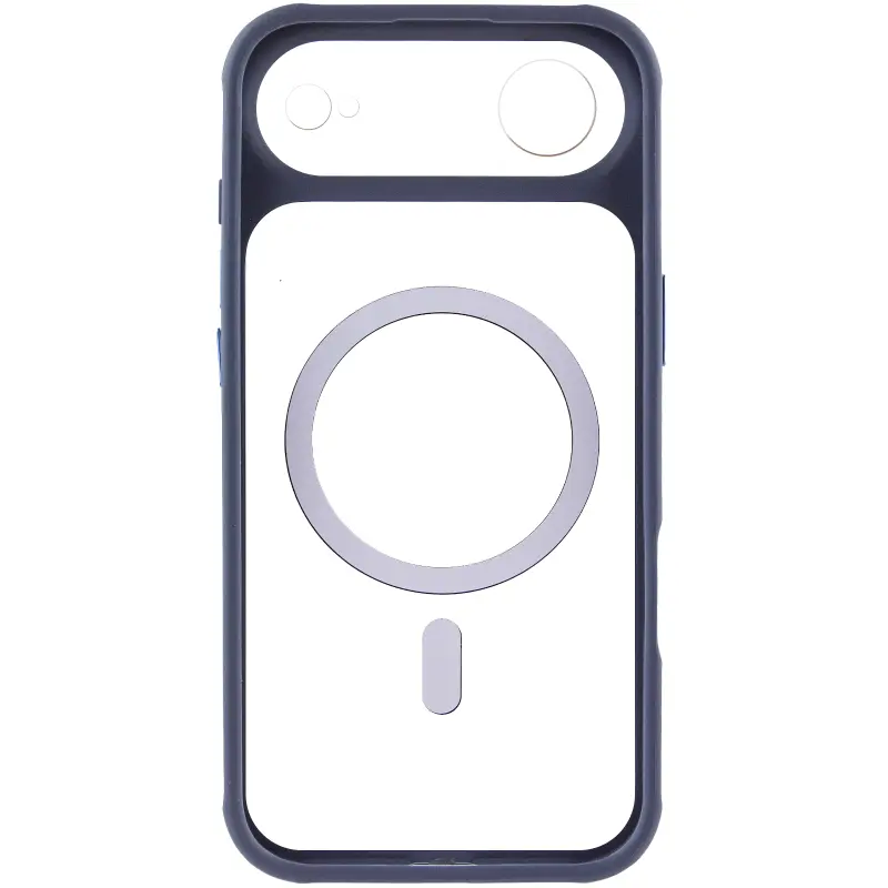 Etui TPU+PC GETMAN Moon Clear with MagSafe do Apple iPhone 17 Air (6.5"), Blue 2, TPU+PC