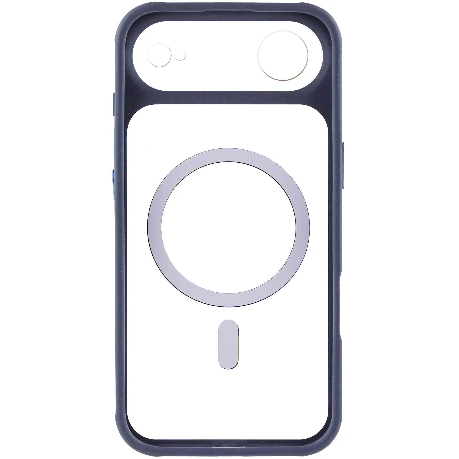 Etui TPU+PC GETMAN Moon Clear with MagSafe do Apple iPhone 17 Air (6.5"), Blue 2, TPU+PC