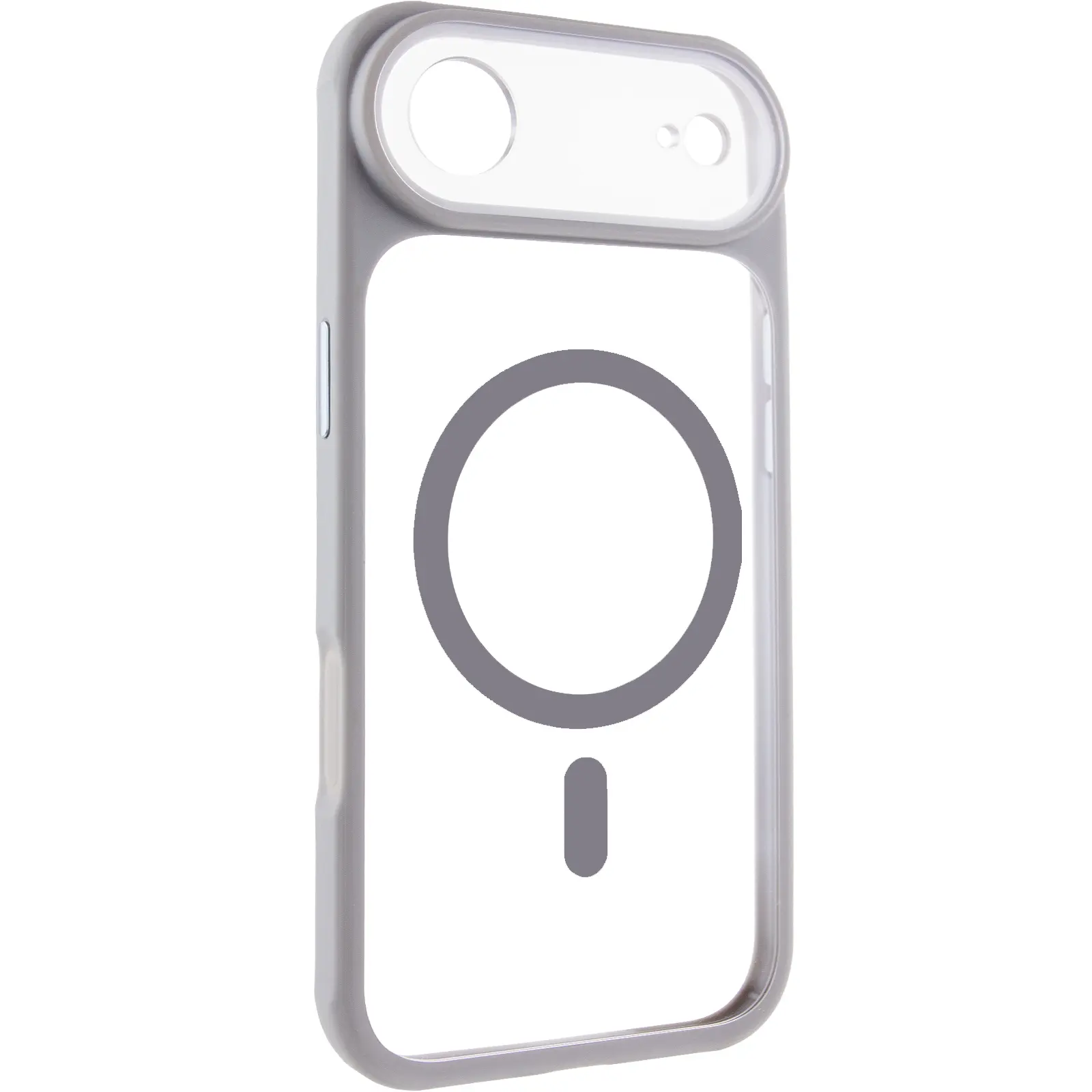 Etui TPU+PC GETMAN Moon Clear with MagSafe do Apple iPhone 17 Air (6.5"), Grey, TPU+PC