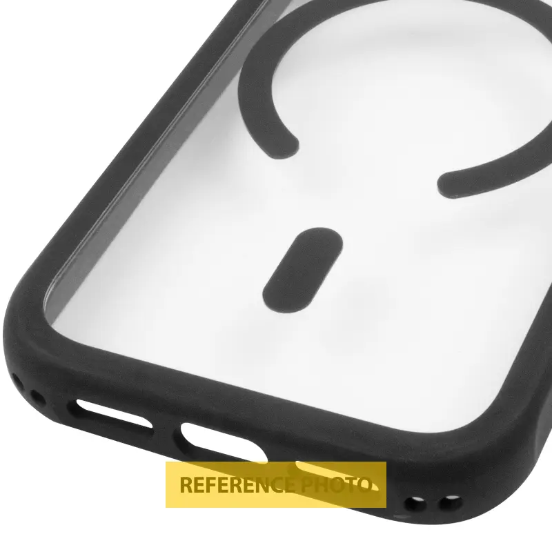Etui TPU+PC GETMAN Moon Clear with MagSafe do Apple iPhone 18, Black 5, TPU+PC