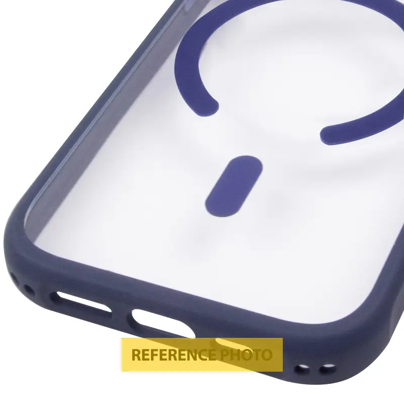 Etui TPU+PC GETMAN Moon Clear with MagSafe do Apple iPhone 18 Pro, Blue 4, TPU+PC