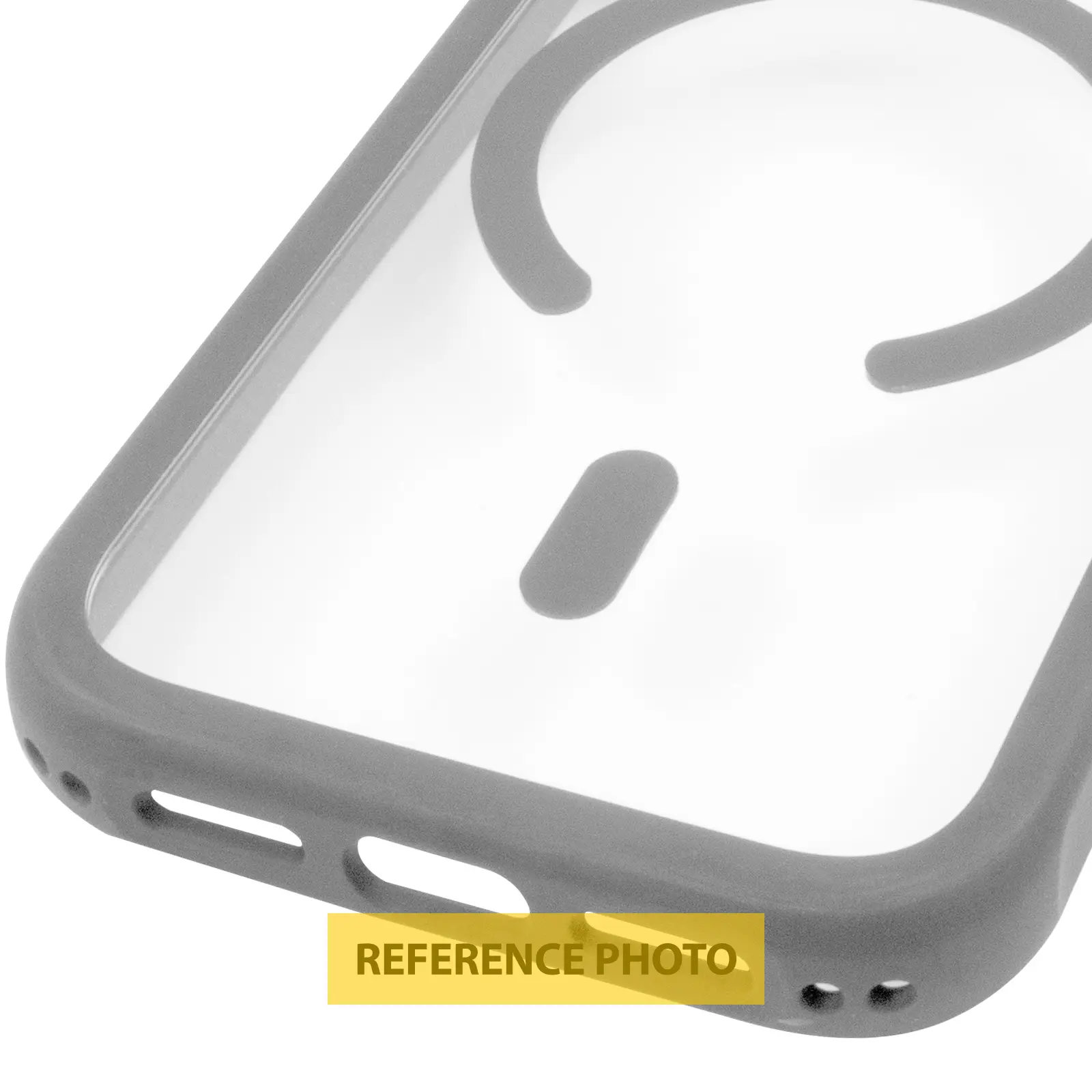 Etui TPU+PC GETMAN Moon Clear with MagSafe do Apple iPhone 18 Pro Max, Grey 4, TPU+PC