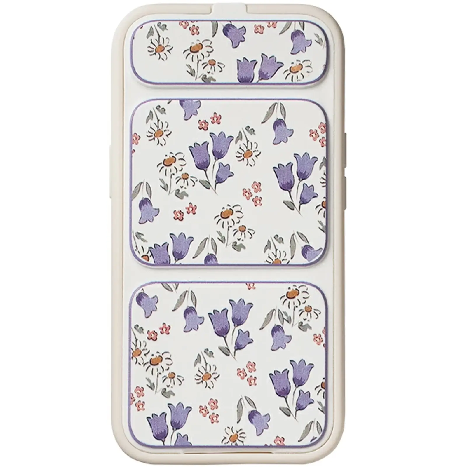 Etui TPU Panel Stand do Apple iPhone 15 Pro (6.1"), Floral Breeze, TPU
