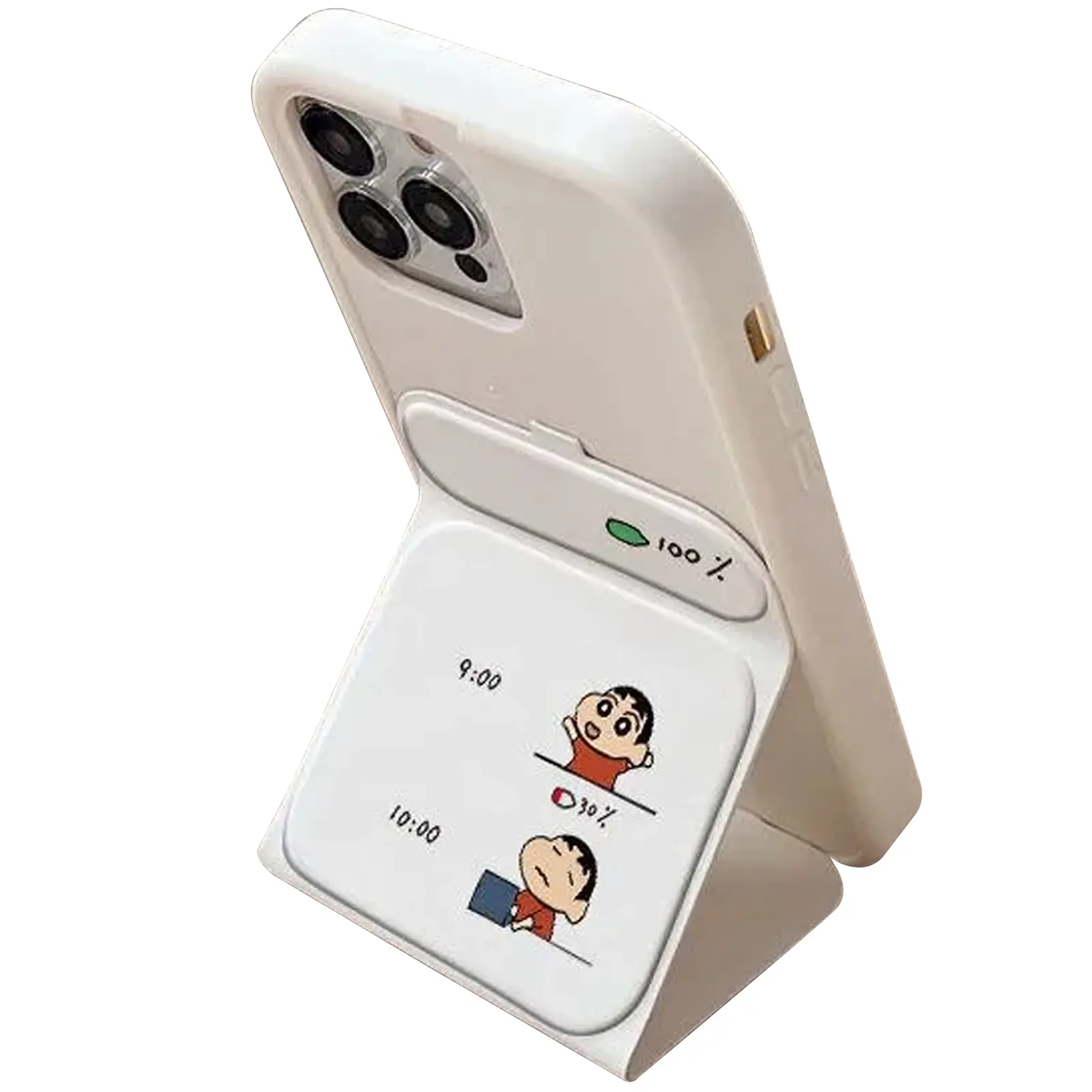 Etui TPU Panel Stand do Apple iPhone 15 Pro Max (6.7"), Battery Mood 2, TPU