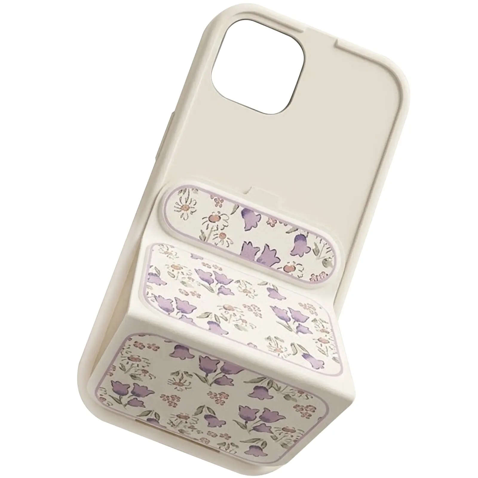 Etui TPU Panel Stand do Apple iPhone 16 Pro (6.3"), Floral Breeze 2, TPU
