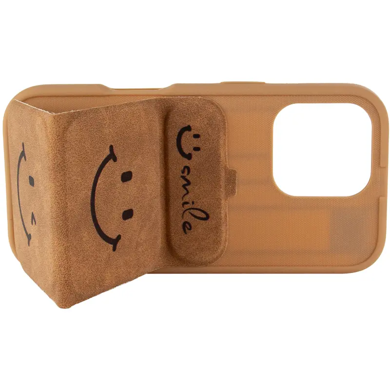 Case TPU Panel Stand for Apple iPhone 16 Pro (6.3"), Soft Smile 4, TPU