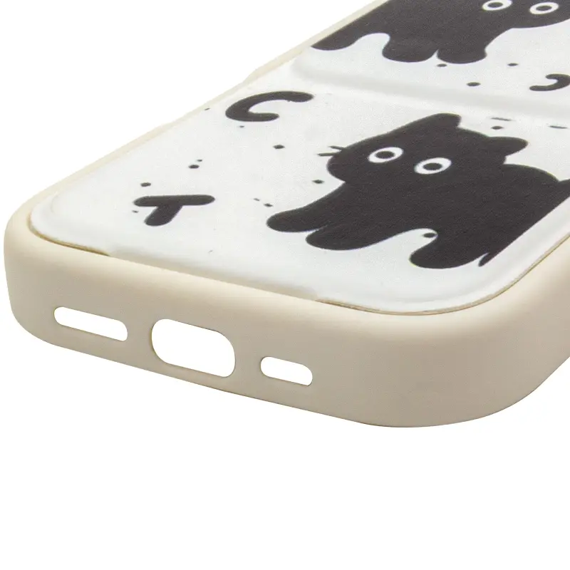Etui TPU Panel Stand do Apple iPhone 16 Pro Max (6.9"), Black Cat 6, TPU