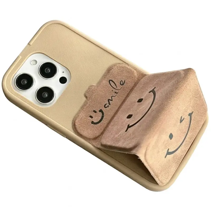 Etui TPU Panel Stand do Apple iPhone 16 Pro Max (6.9"), Soft Smile 1, TPU