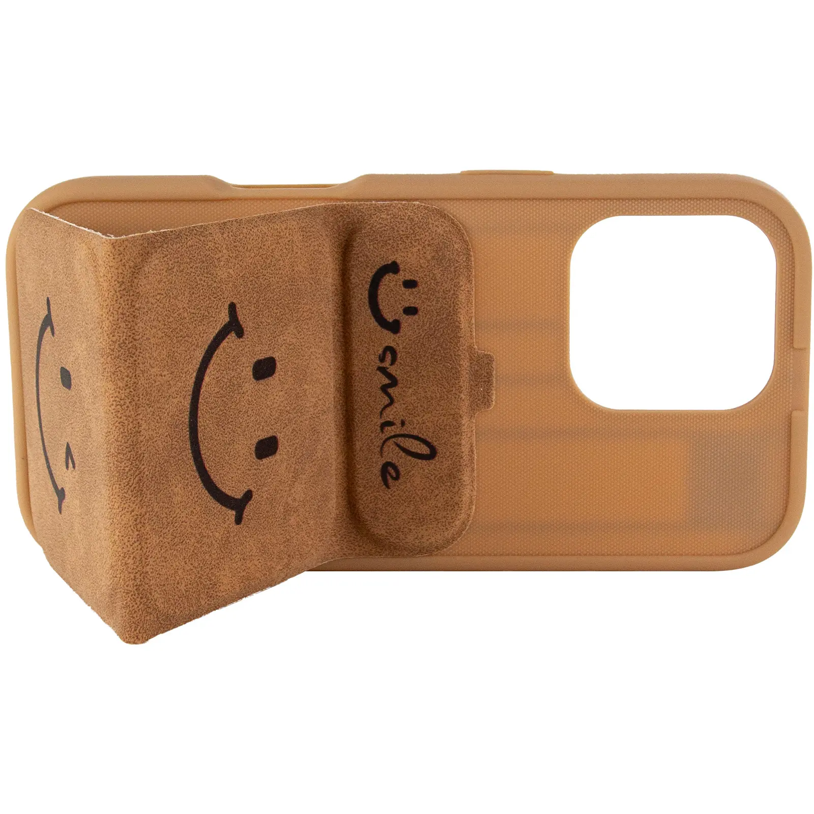 Etui TPU Panel Stand do Apple iPhone 16 Pro Max (6.9"), Soft Smile 4, TPU