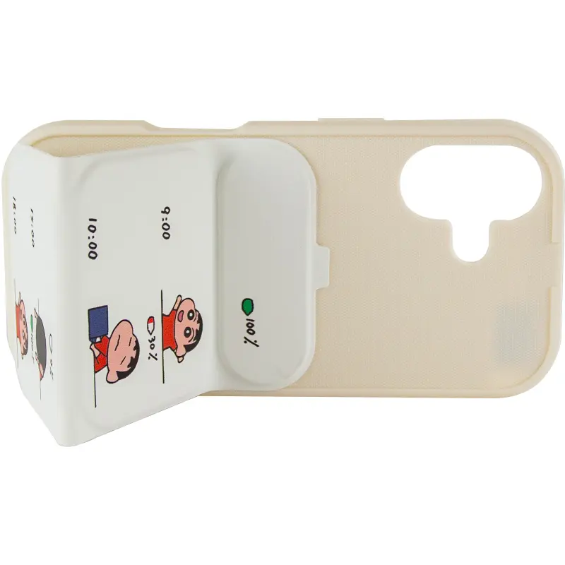 Etui TPU Panel Stand do Apple iPhone 17 (6.3"), Battery Mood 4, TPU