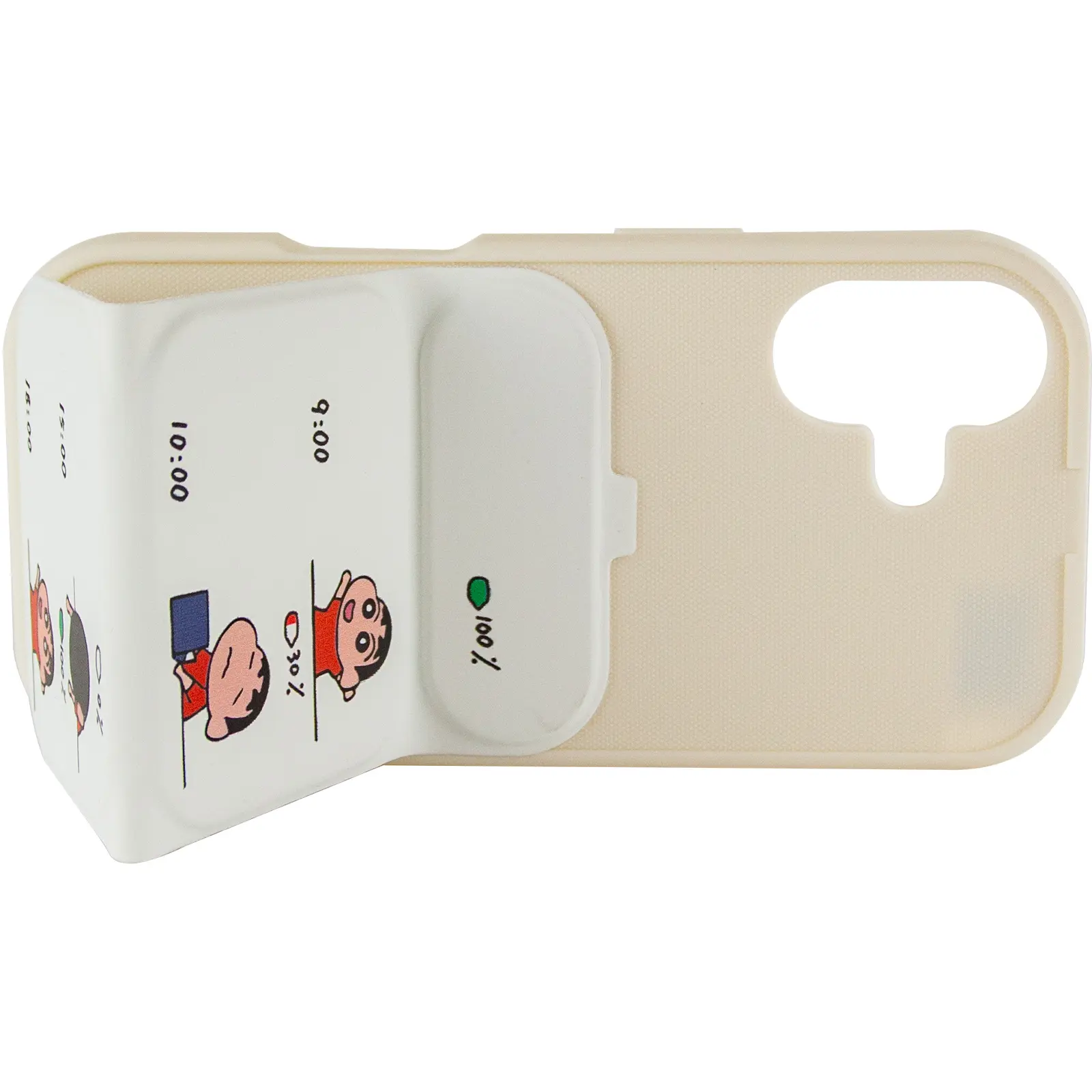 Etui TPU Panel Stand do Apple iPhone 17 (6.3"), Battery Mood 4, TPU