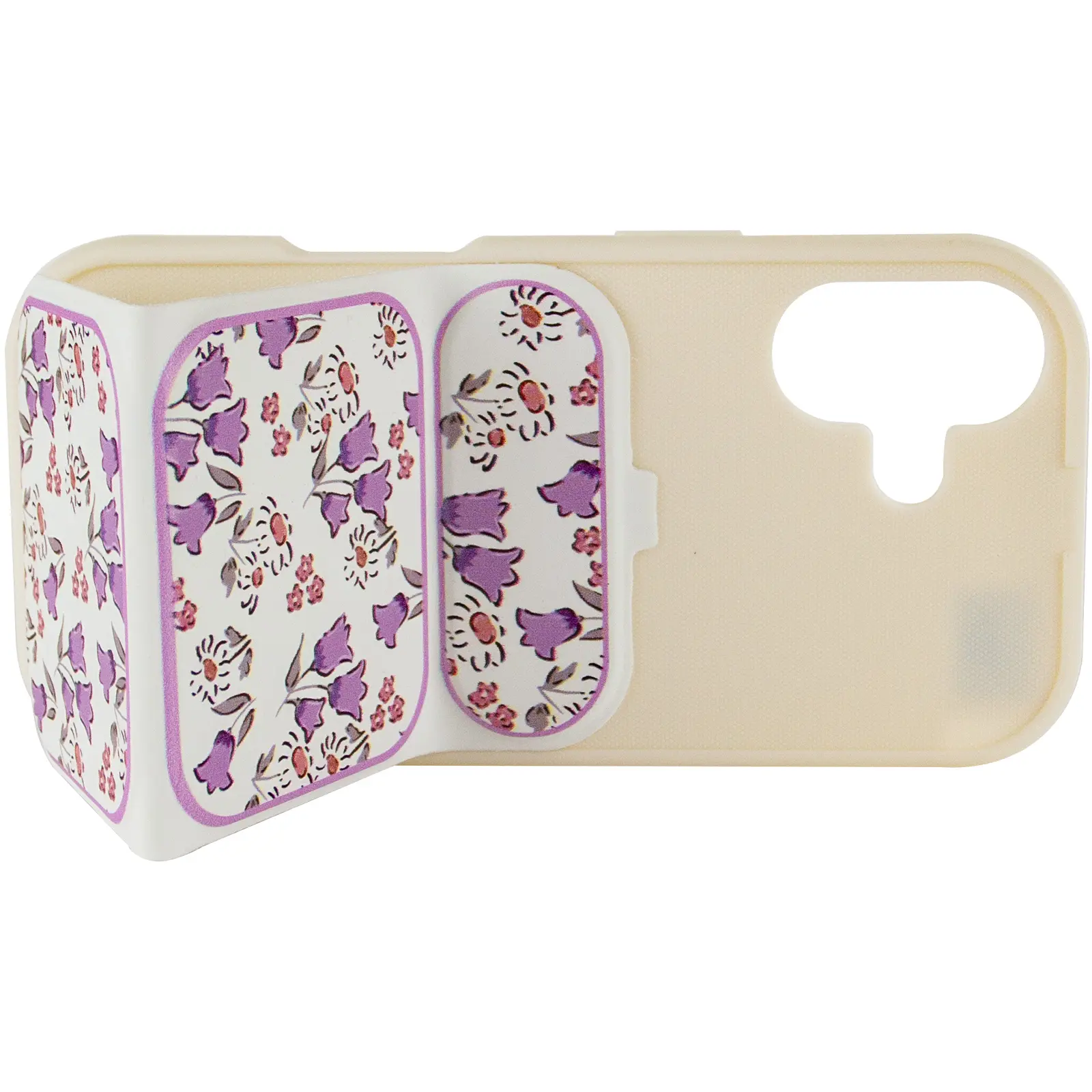 Etui TPU Panel Stand do Apple iPhone 17 (6.3"), Floral Breeze 4, TPU