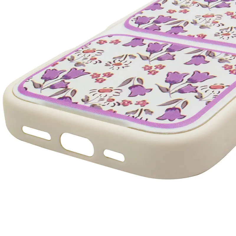 Etui TPU Panel Stand do Apple iPhone 17 Pro (6.3"), Floral Breeze 6, TPU