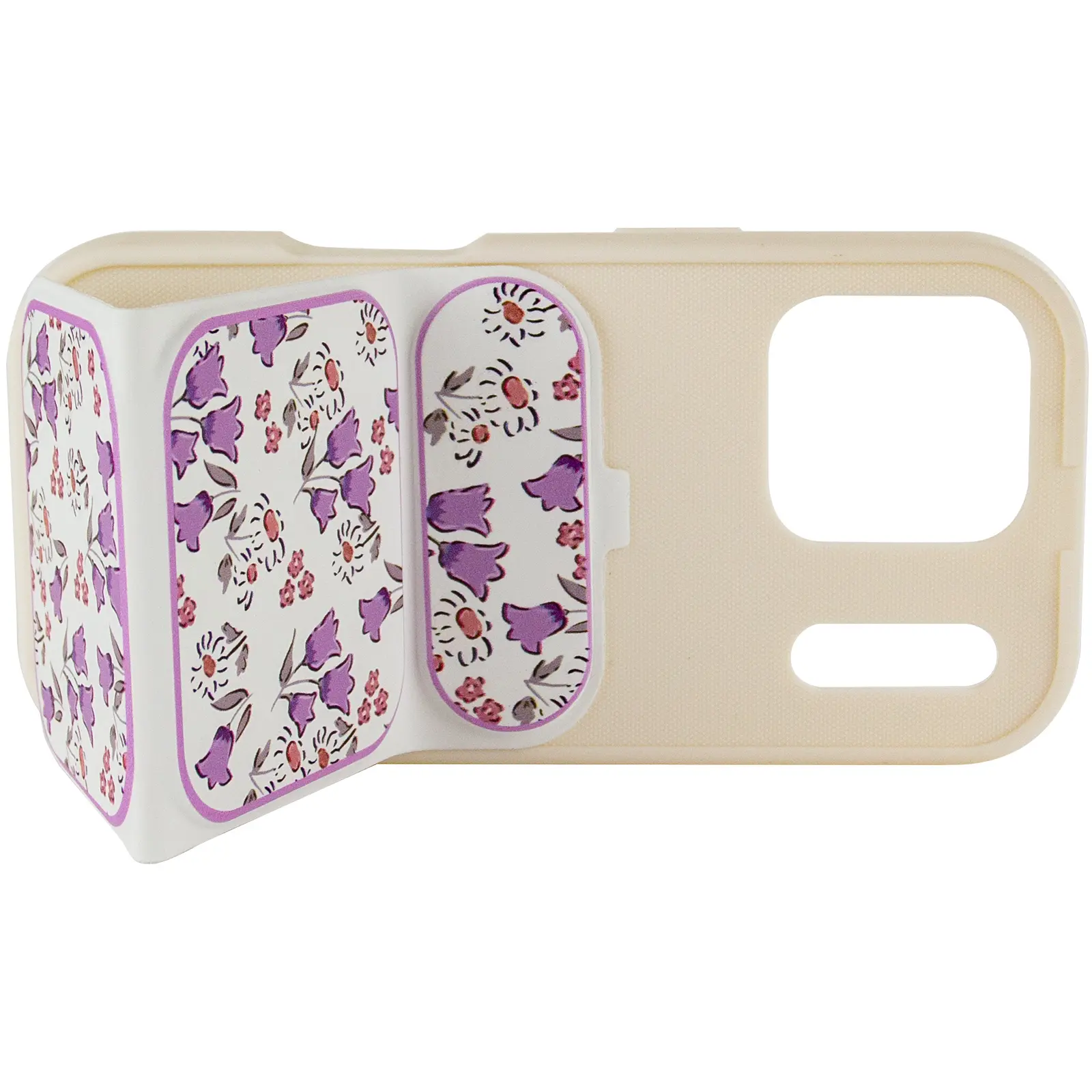 Etui TPU Panel Stand do Apple iPhone 17 Pro Max (6.9"), Floral Breeze 4, TPU