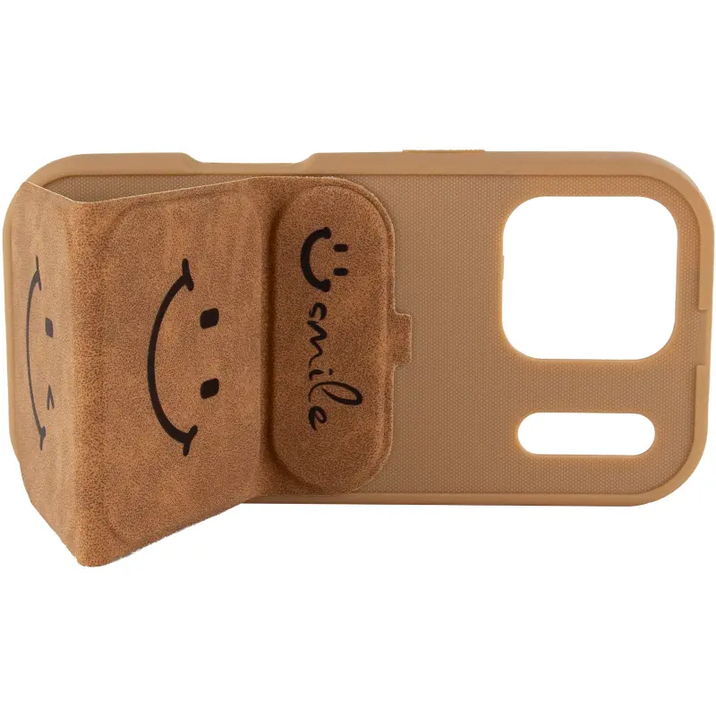 Etui TPU Panel Stand do Apple iPhone 17 Pro Max (6.9"), Soft Smile 4, TPU