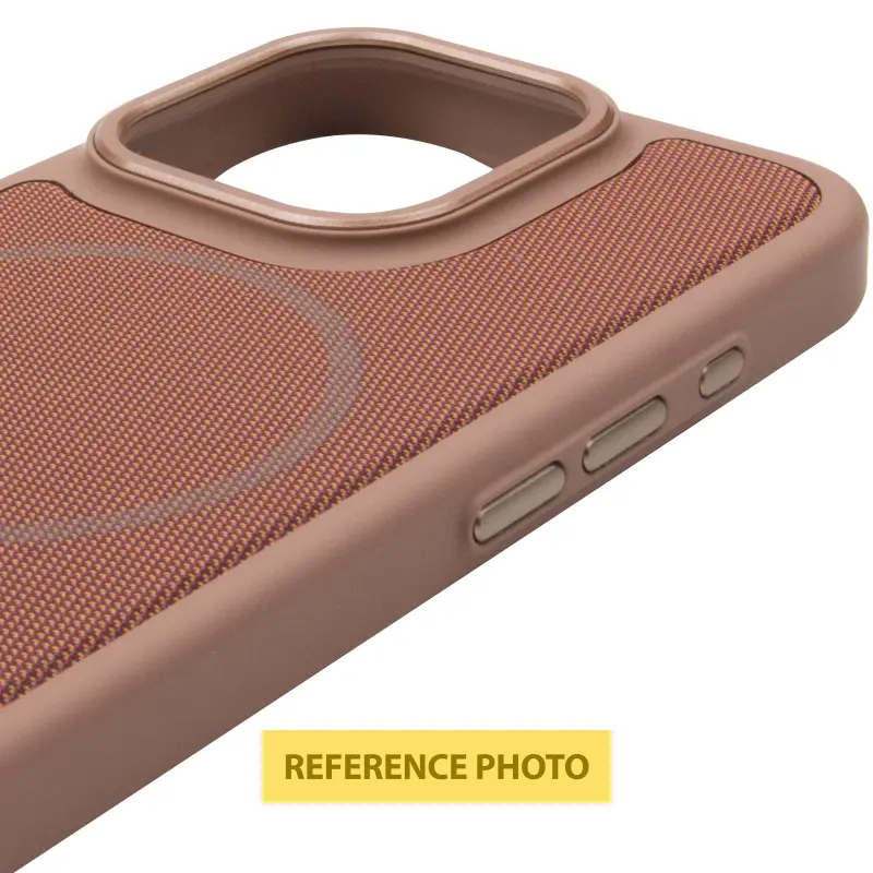 Etui PC TechWoven Hybrid with MagSafe do Apple iPhone 16 Pro (6.3"), Desert Gold 3, Tekstylny