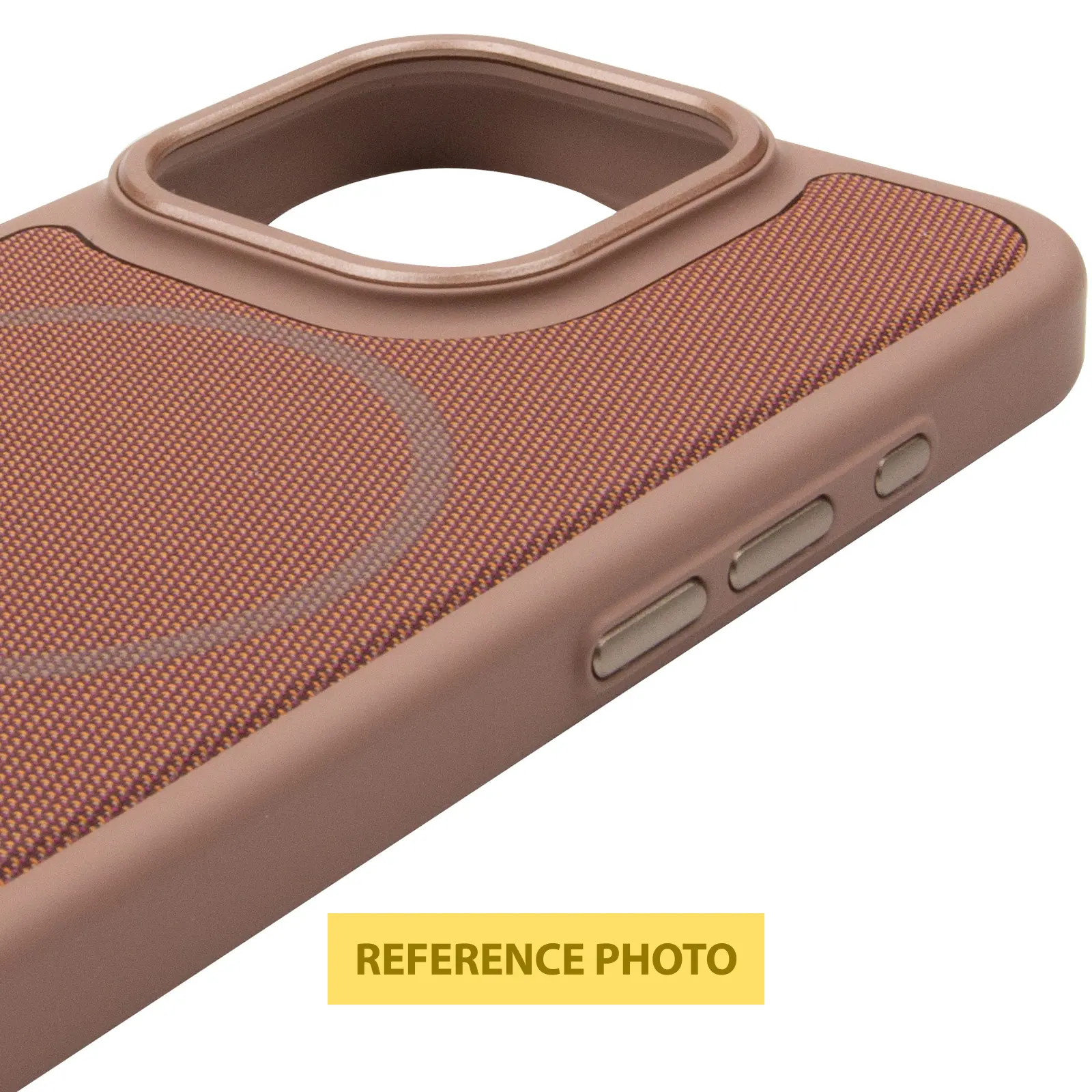 Etui PC TechWoven Hybrid with MagSafe do Apple iPhone 16 Pro Max (6.9"), Desert Gold 3, Tekstylny