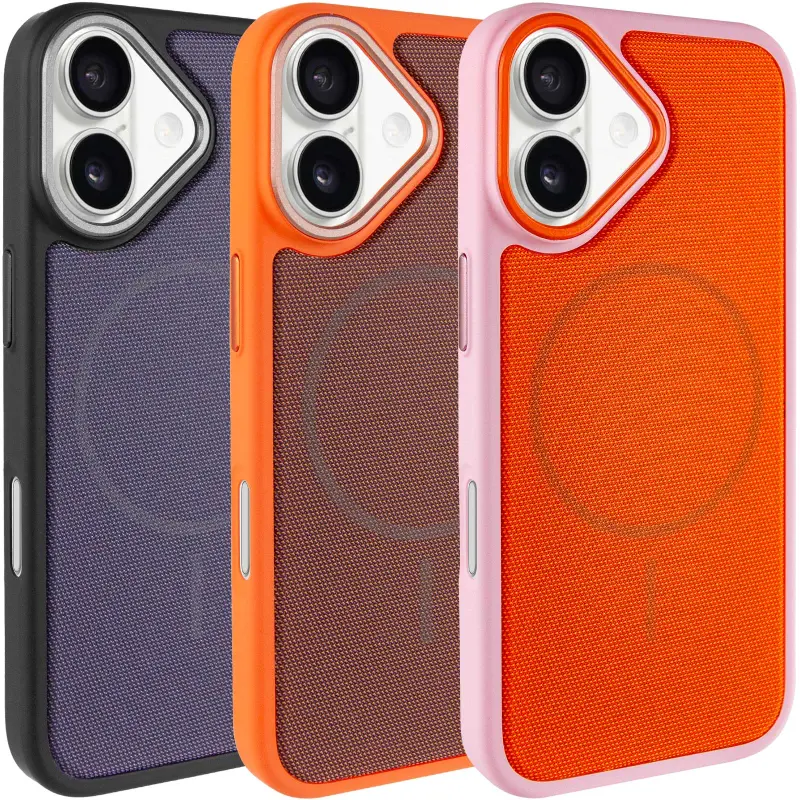 Etui PC TechWoven Hybrid with MagSafe do Apple iPhone 17 (6.3"), Tekstylny