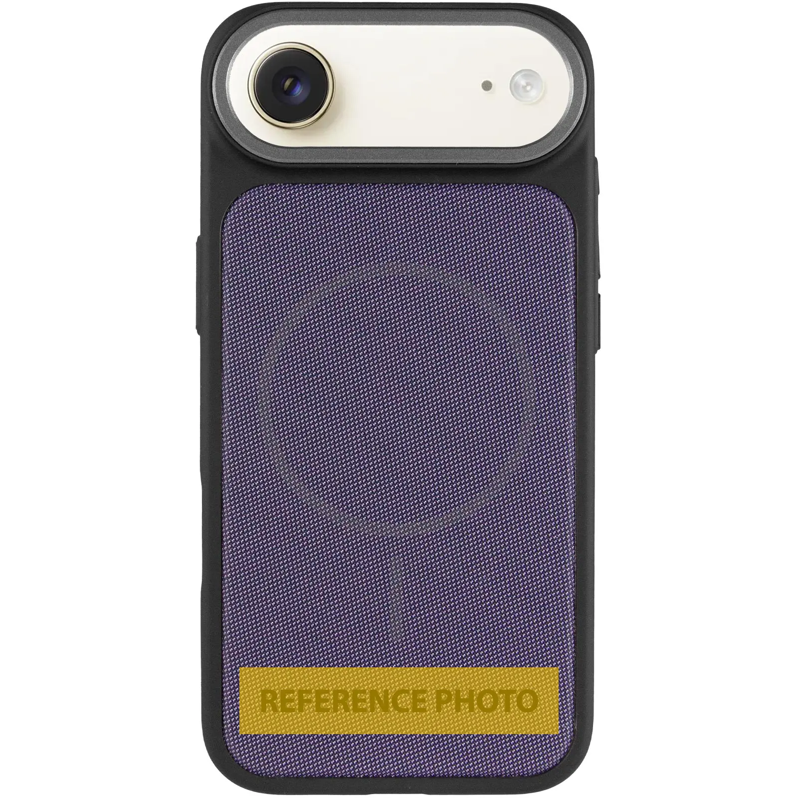 Case PC TechWoven Hybrid with MagSafe for Apple iPhone 17 Air (6.5"), Black / Purple 1, Textile