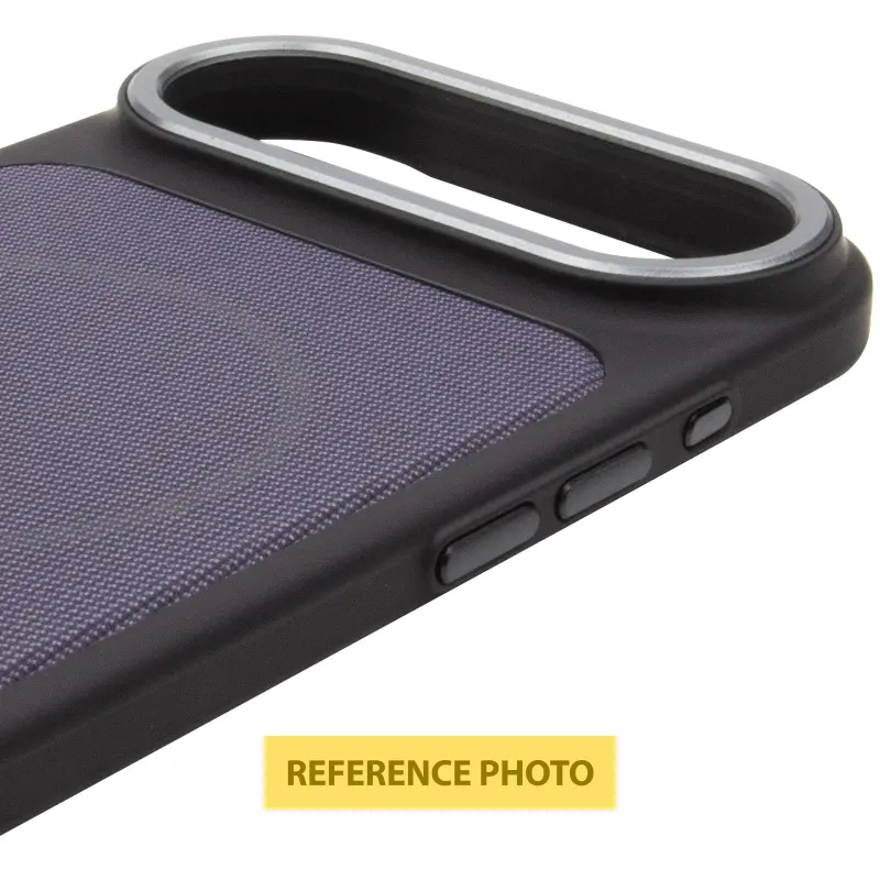 Case PC TechWoven Hybrid with MagSafe for Apple iPhone 17 Air (6.5"), Black / Purple 3, Textile