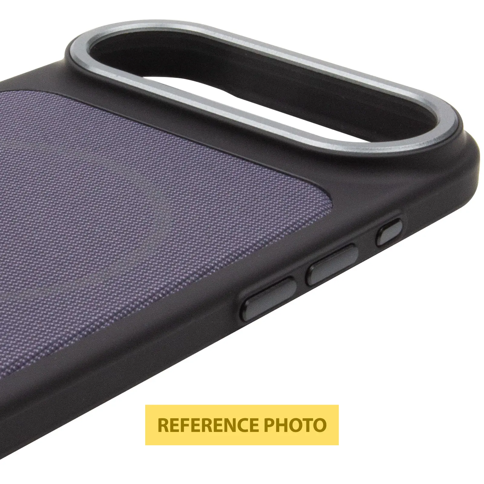 Case PC TechWoven Hybrid with MagSafe for Apple iPhone 17 Air (6.5"), Black / Purple 3, Textile