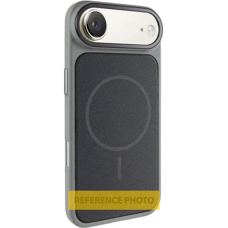 Case PC TechWoven Hybrid with MagSafe for Apple iPhone 17 Air (6.5"), Grey / Black, Textile