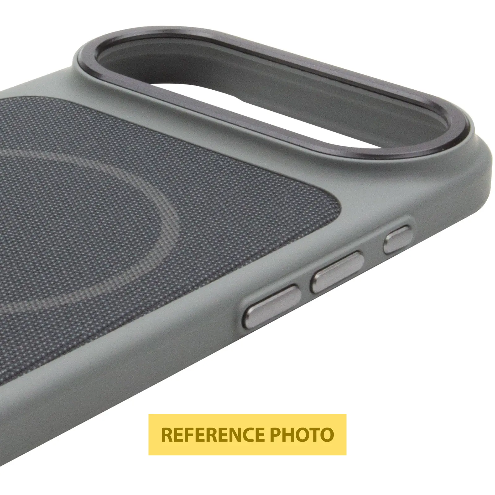 Case PC TechWoven Hybrid with MagSafe for Apple iPhone 17 Air (6.5"), Grey / Black 3, Textile