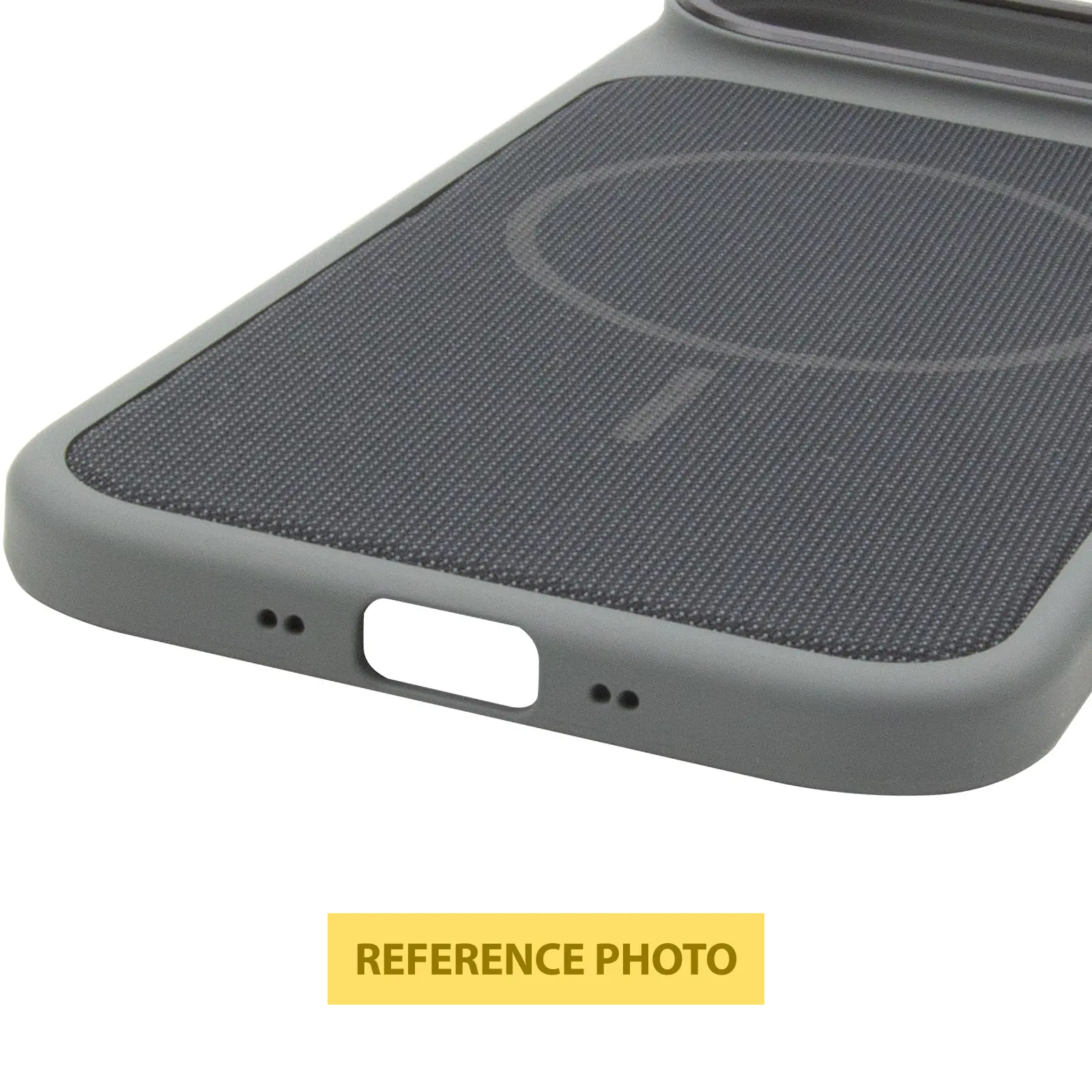 Case PC TechWoven Hybrid with MagSafe for Apple iPhone 17 Air (6.5"), Grey / Black 4, Textile