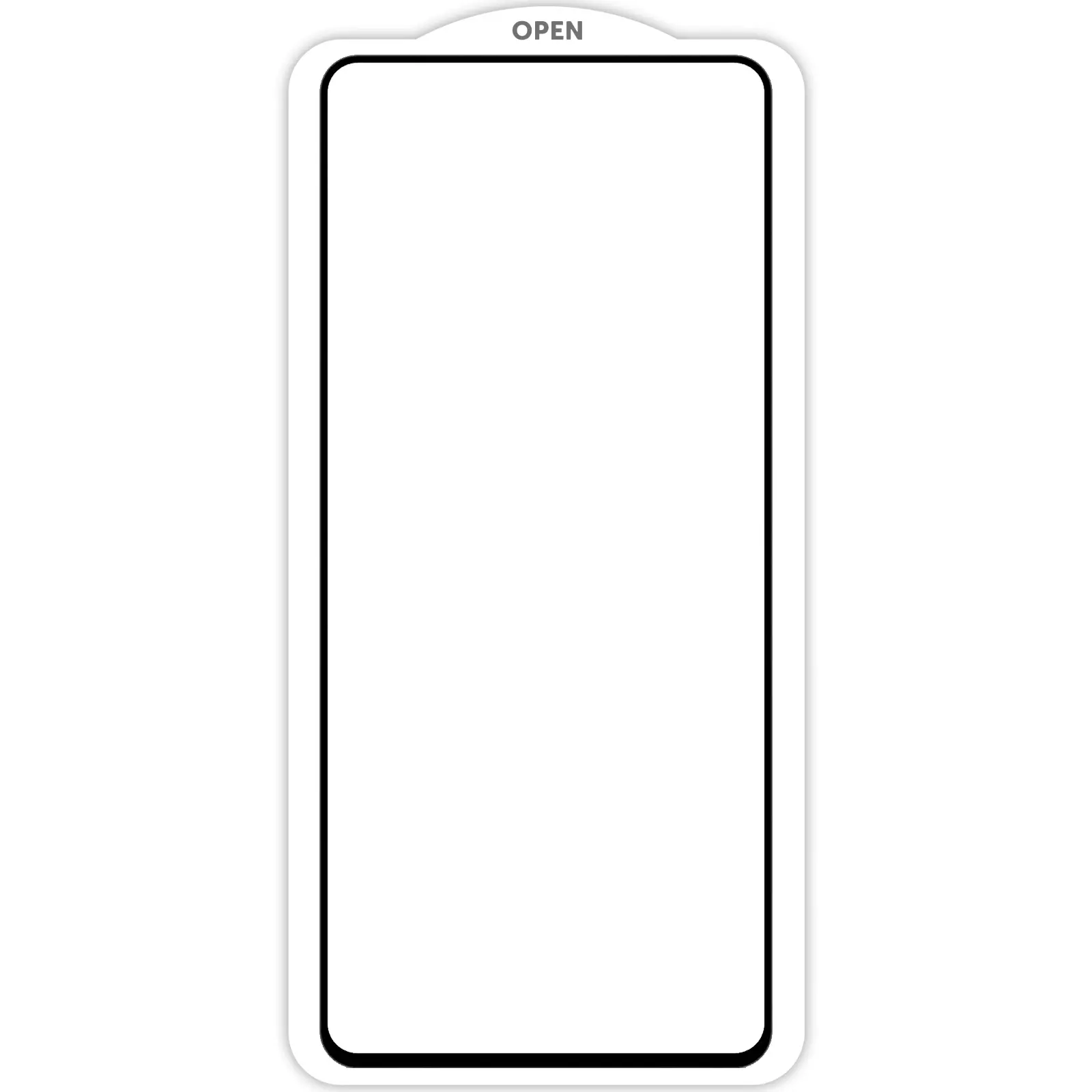 Ochronne szkło SKLO Premium 5D do Oppo A54 4G / A55 4G, Czarny 1, Szkło hartowane