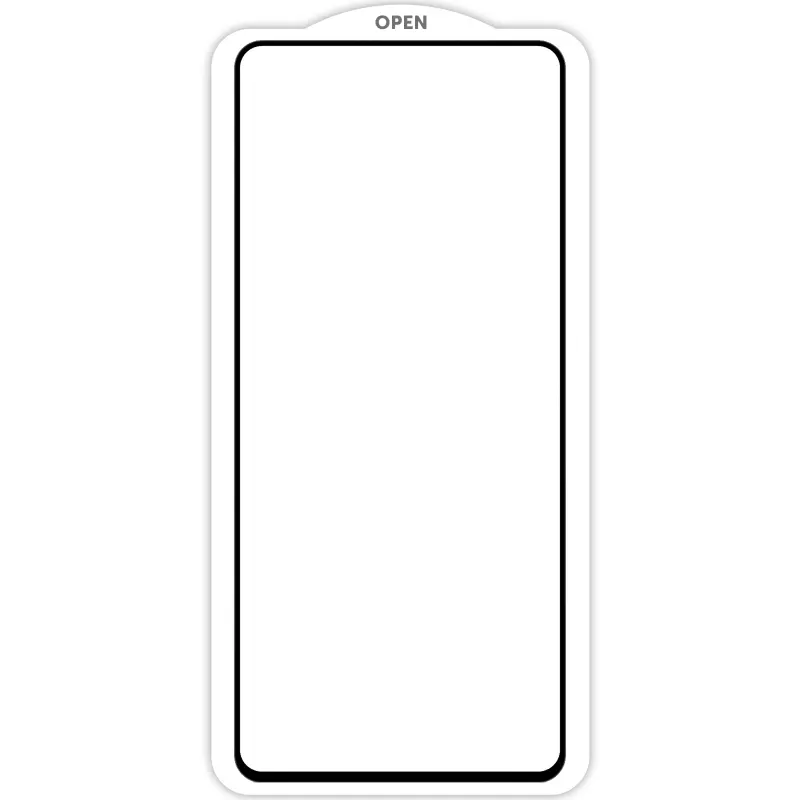 Защитное стекло SKLO Premium 5D для Oppo A78 4G, Черный 1, Закаленное стекло