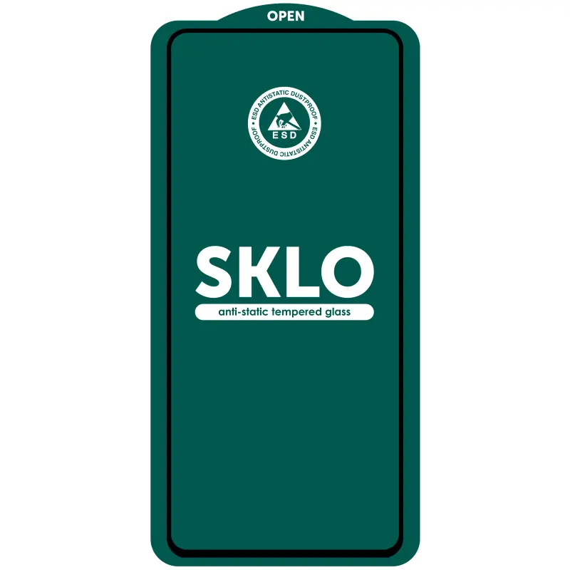 Ochronne szkło SKLO Premium 5D do Samsung Galaxy S26+, Czarny 1, Szkło hartowane
