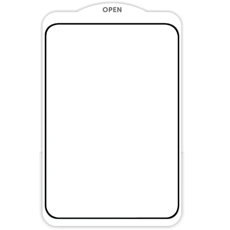 Защитное стекло SKLO Premium 5D для Apple iPhone Duo (5.4"), Черный 1, Закаленное стекло