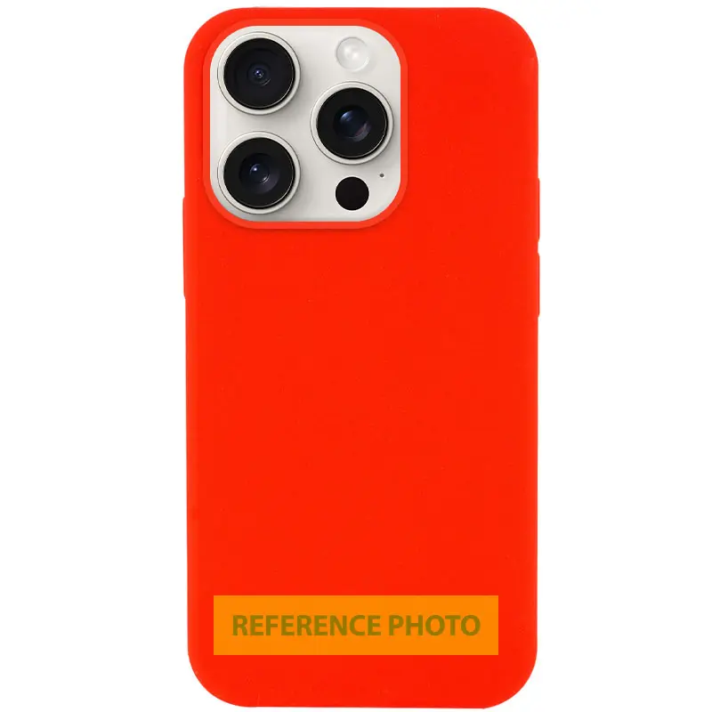 Etui Silk Case Full Protective do Apple iPhone 17 Air (6.5"), Czerwony / Red, Silikon