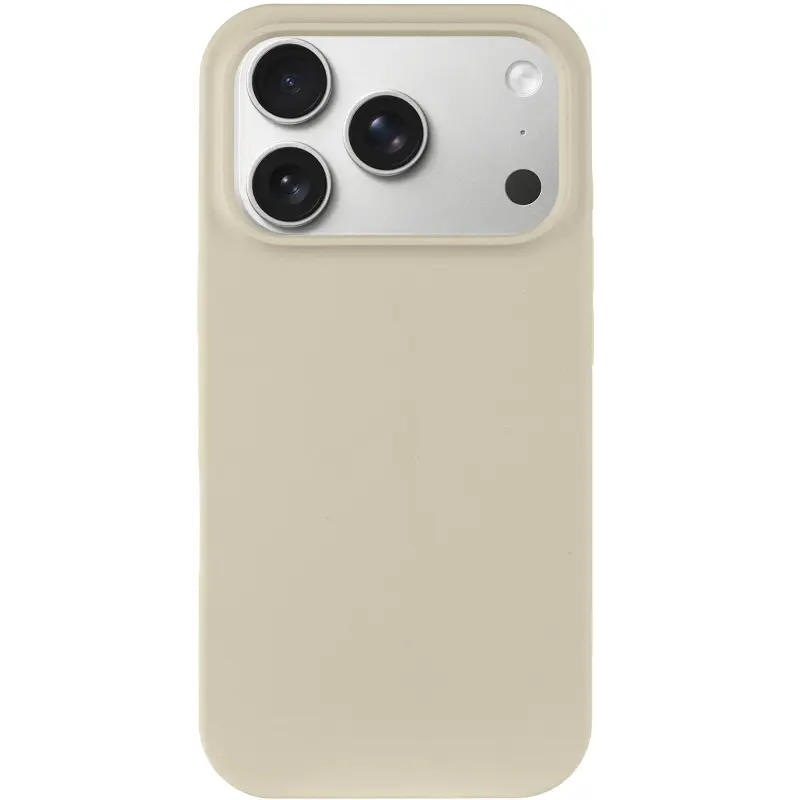 Etui Silk Case Full Protective do Apple iPhone 17 Pro / 18 Pro (6.3"), Beżowy / Antique White 1, Silikon
