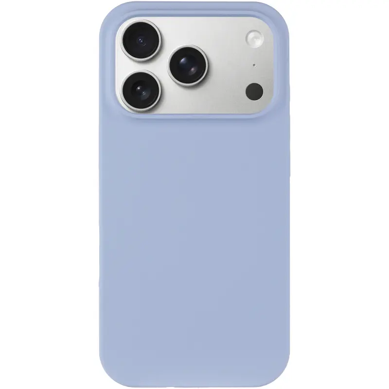 Etui Silk Case Full Protective do Apple iPhone 17 Pro / 18 Pro (6.3"), Niebieski / Lilac Blue 1, Silikon