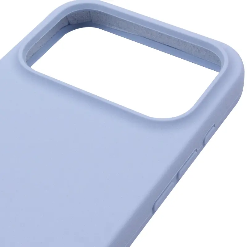 Etui Silk Case Full Protective do Apple iPhone 17 Pro / 18 Pro (6.3"), Niebieski / Lilac Blue 3, Silikon